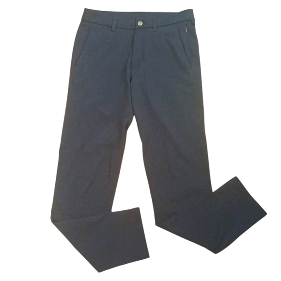 NEW Lululemon Athletica Navy Straight Leg Pants Lightweight Activewear Slacks 30 - Picture 1 of 10